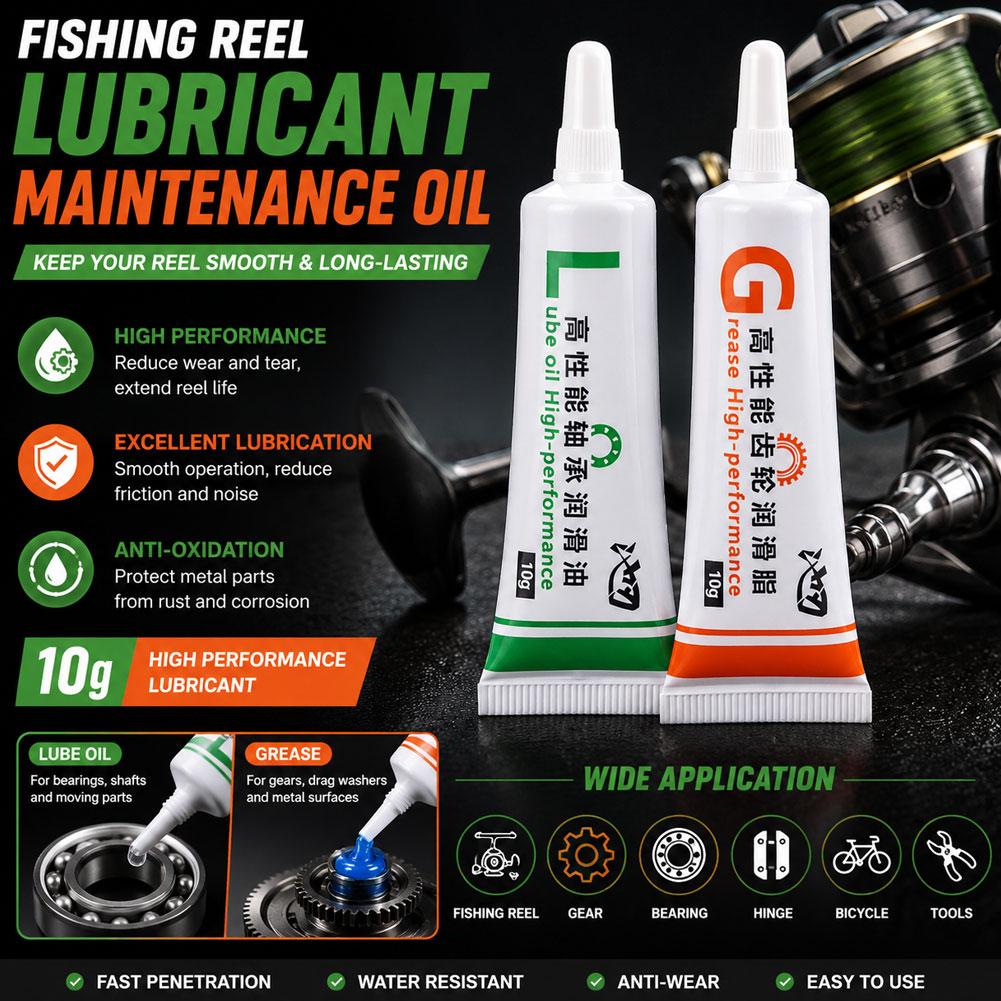 Set di Olio Lubrificante e Gra - Reel Repair Kit recensione e prezzo